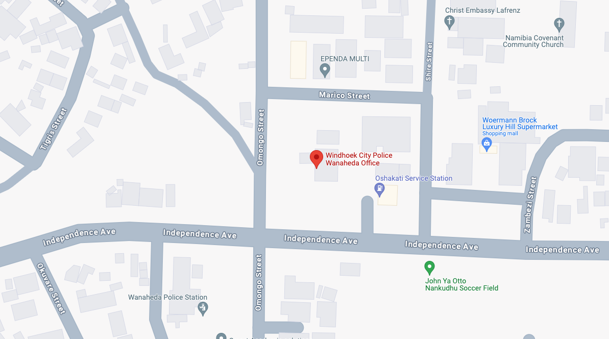 Windhoek City Police Wanaheda Office